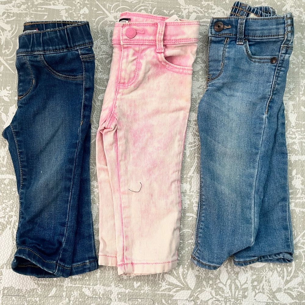 Tommy Hilfiger and Oshkosh jeans bundle
